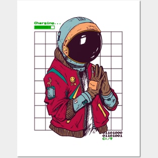 Spaceman Vaporwave Urban Cool Style Posters and Art